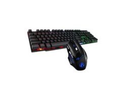 Combo Teclado y Mouse USB Gamer AN-300 Retroiluminado High Precision