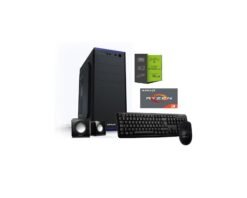 Pc Escritorio CPU Gamer Ryzen 3 2200 8GB SSD240 Gforce GT730 4GB WIN10