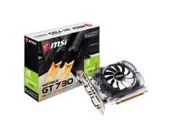 Placa De Video Gamer MSI Nvidia Geforce GT730 4GB DDR3 PCI-E2.0 HDMI DL-DVI