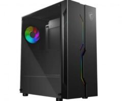 Gabinete PC Gamer MSI MAG Vampiric ATX FAN 550W RGB 80 Plus Templado MidTOWER