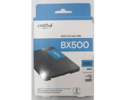 Disco Sólido Interno Crucial CT240BX500SSD1 240GB SATA 2.5 Gamer Ultra