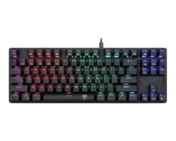 Teclado Gamer T-Dagger Bora T-Tgk315 Qwerty T-Dagger Red