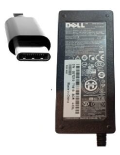 Cargador Original Dell 20v 3.25a 65W USB-C Chromebook 3380 Inspiron 7368 XPS 13 Ultrabook