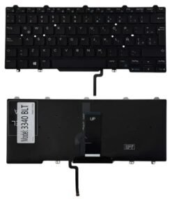 Alternative view of Teclado Dell Latitude 3340 3350, 5480, 5490, 5491, 5495, 7480, 7490, E5450, E7450 0797YM Retroiluminado