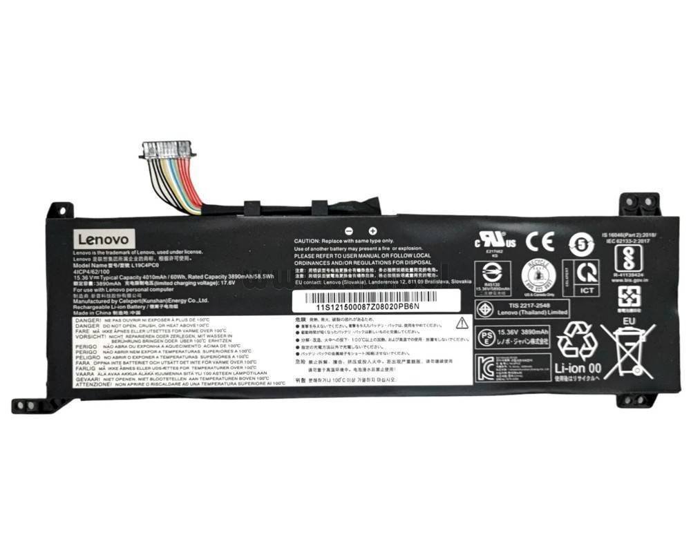 Bateria Original Lenovo L19C4PC0 60Wh Legion 5 15IMH05H 15ARH05H 5P 15IMH05H