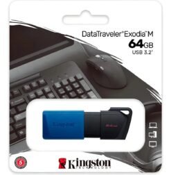 Pendrive Original Kingston DTXM/64GB 64GB USB 3.2 DataTraveler Exodia M