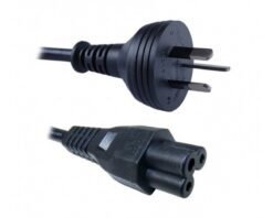 Cable de Energia en Forma de Trebol o Mickey