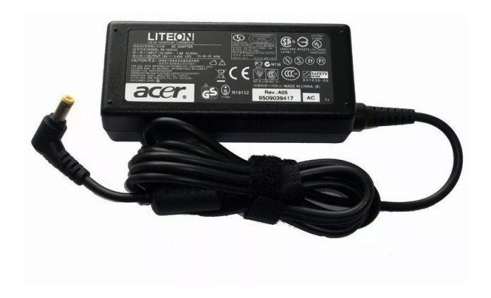 Cargador Original Notebook Acer 19v 3.42a 5.5x1.7mm PA-1650-02