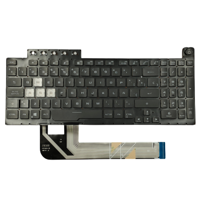 Teclado retroiluminado Asus Tuf Gaming F15 FA506 FX506 FX506U FX506II FX506IH FX506LI FX506L