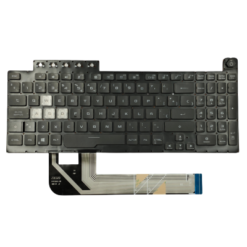 Teclado retroiluminado Asus Tuf Gaming F15 FA506 FX506 FX506U FX506II FX506IH FX506LI FX506L